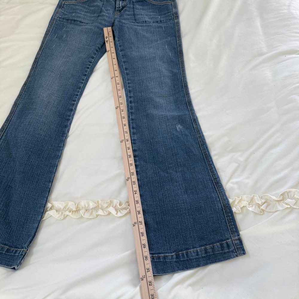 Low Rise Flare Jeans - Picture 5 of 5
